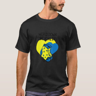World Down Syndrome Day Awareness Socks Herz 21 m T-Shirt