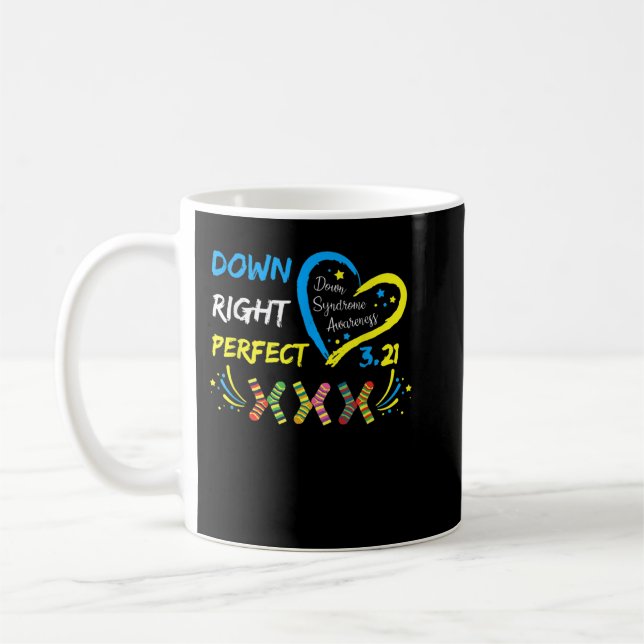  World Down Syndrome Day Awareness Socks T Shirt 2 Kaffeetasse (Links)