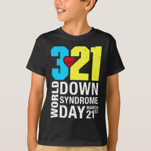 World Down Syndrome Day März 21st for Men Women K T-Shirt