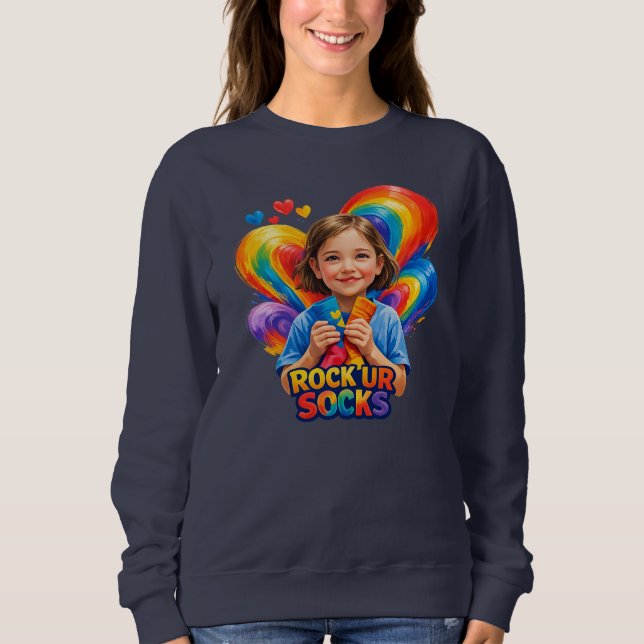 World Down Syndrome Day Sweatshirt (Vorderseite)