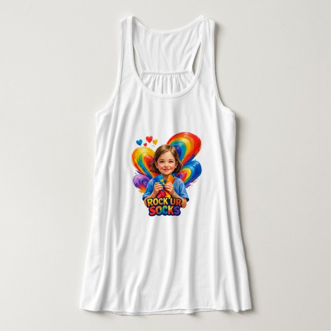 World Down Syndrome Day Tank Top (Design Vorderseite)