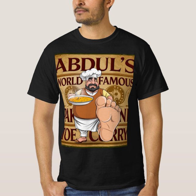 world famous Toe Curry T-Shirt (Vorderseite)
