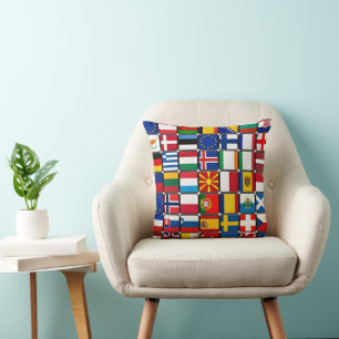 World Flags Collection, Throw Kissen