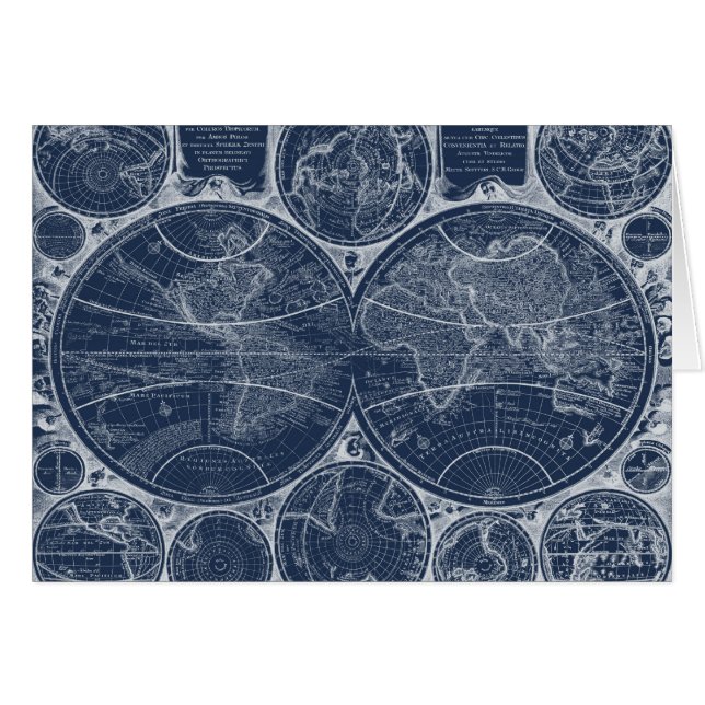 World Globes Blueprint (Vorderseite (Horizontal))