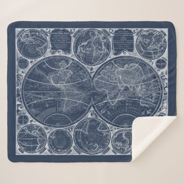 World Globes Blueprint Sherpadecke (Vorderseite (Horizontal))