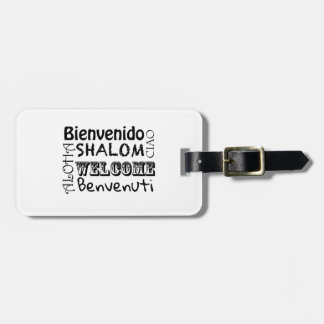 World Greetings Luggage Tags in vielen Sprachen Gepäckanhänger
