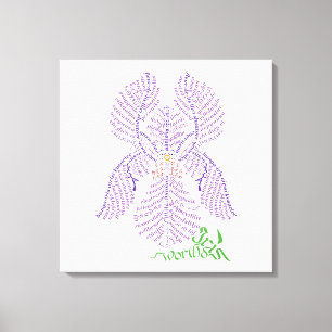 World Iris Canvas Print Leinwanddruck