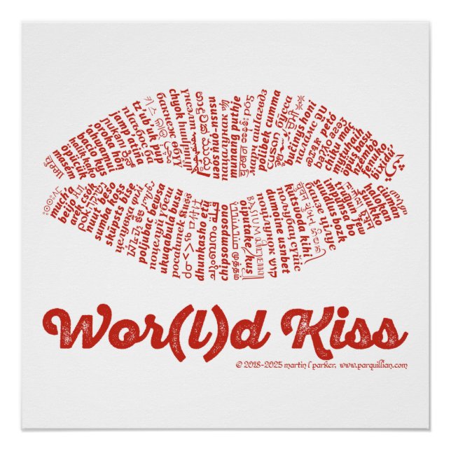 World Kiss Poster (Vorderseite)