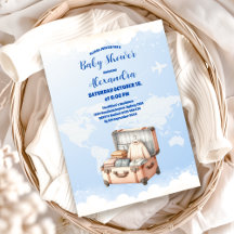 World Map Adventure erwartet Baby Shower
