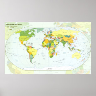 world+map+global+country+Atlas Poster