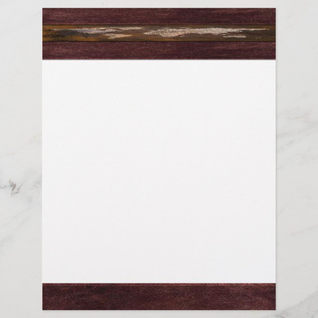 World Map Letterhead (Vorderseite)