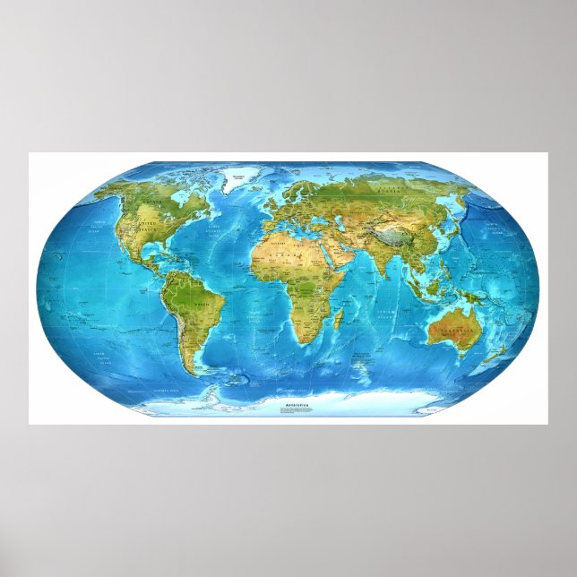 World Map Poster (Vorne)