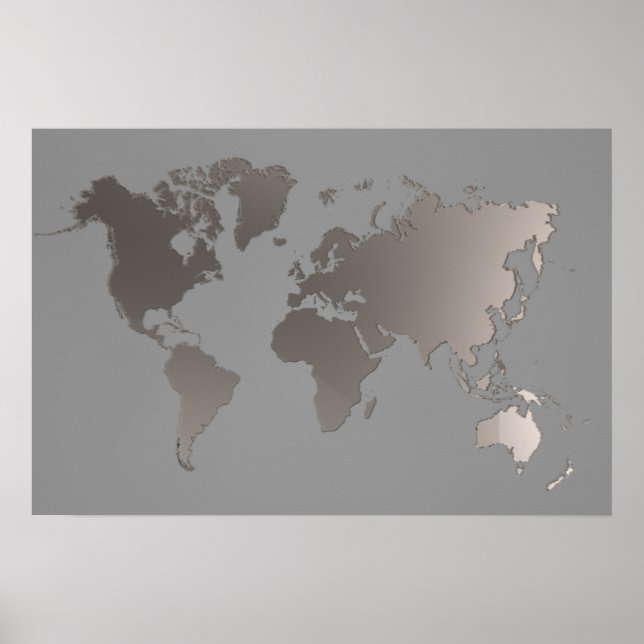 World Map Poster (Vorne)