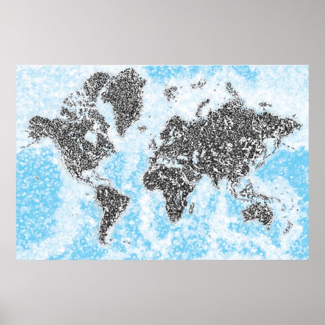 World Map Poster (Vorne)