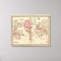 World Mercator proj Karte von Mitchell