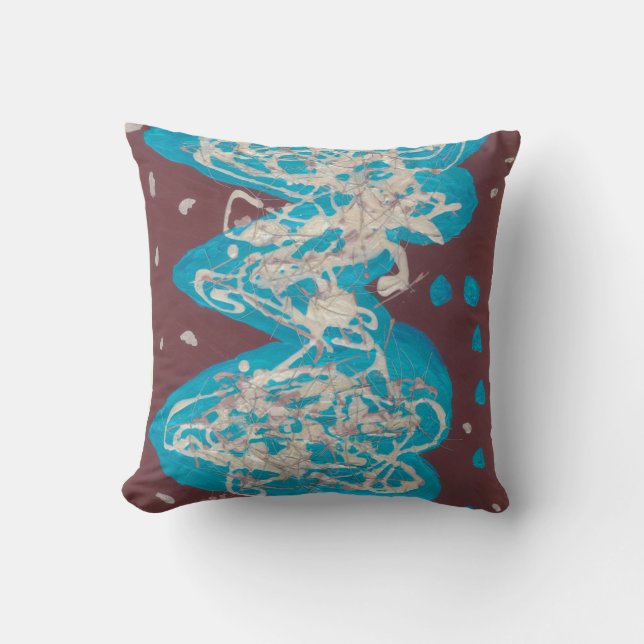 World of Liebe Throw Kissen (Vorderseite)