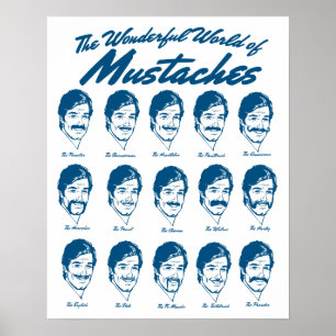 World of Mustaches Poster