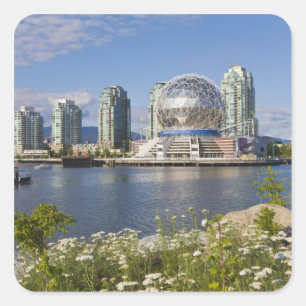 World of Science, Vancouver, British Columbia, Quadratischer Aufkleber