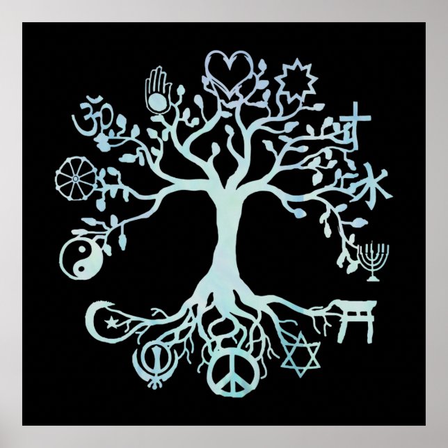 World Peace Tree Poster (Vorne)