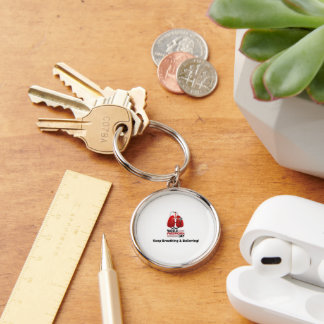 World Pneumonia Day - Keep Breathing  Schlüsselanhänger