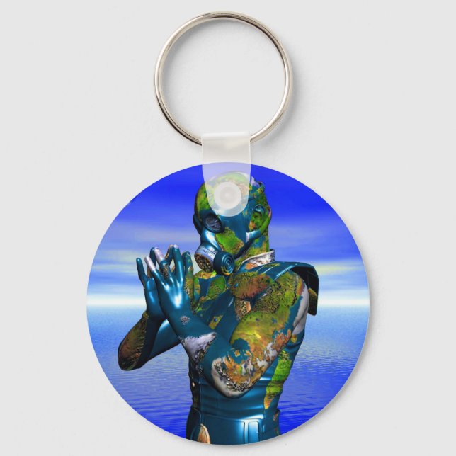 World Pollution Schlüsselanhänger (Vorderseite)