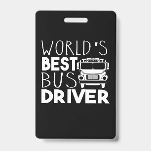 World’s Best Bus Driver Ausweis