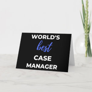 World’s Best Case Manager Karte