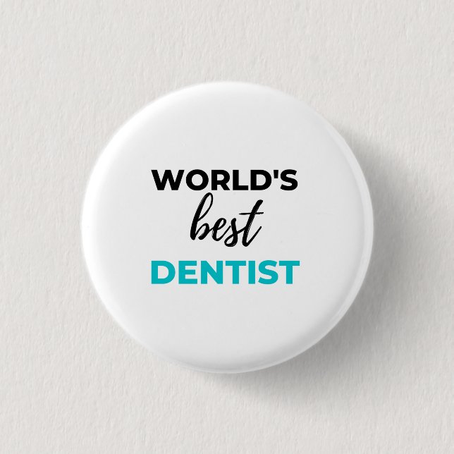 World’s Best Dentist 2 Button (Vorderseite)