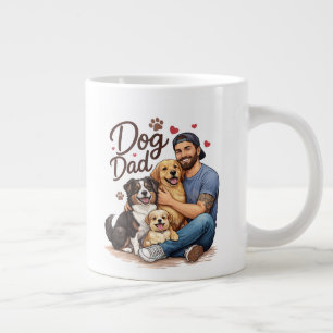 World’s Best Dog Dad Tasse – Perfektes Geschenk fü