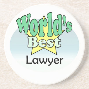 World’s best Lawyer Getränkeuntersetzer