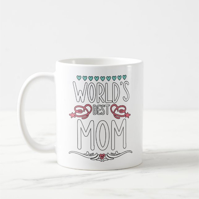 World’s Best Mom Kaffeetasse (Links)