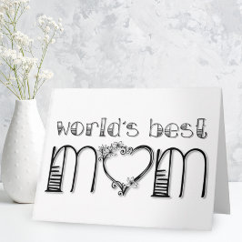 World’s Best Mom Karte