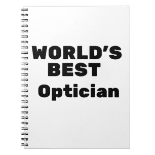 World’s Best Optician Notizblock