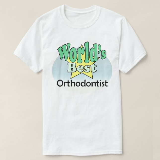 World’s Best Orthodontist T-Shirt (Design vorne)