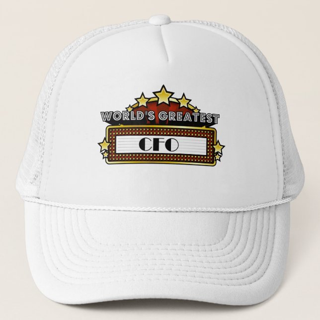 World’s Greatest CFO Truckerkappe (Vorderseite)