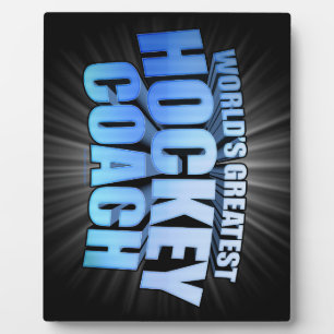 World’s Greatest Hockey Coach Fotoplatte