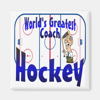 World’s Greatest Hockey Coach Magnet