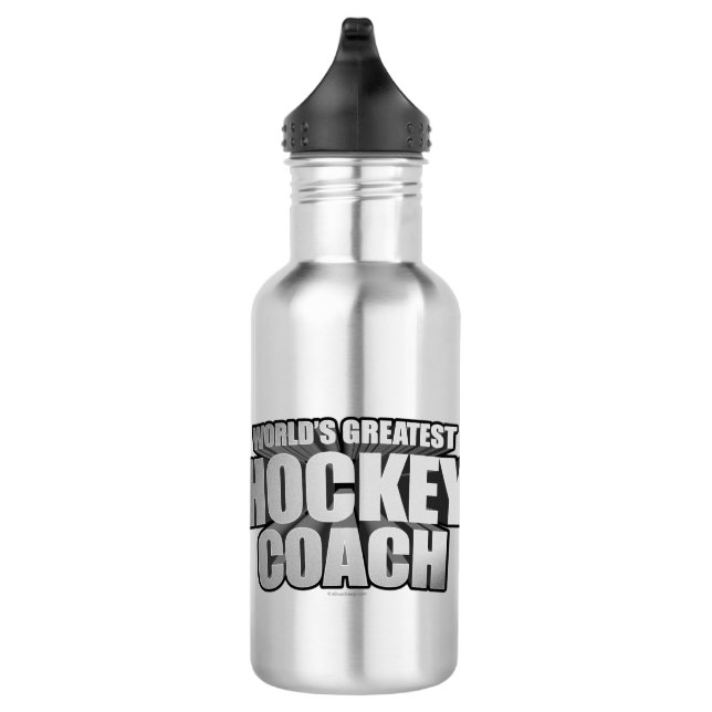 World’s Greatest Hockey Coach Trinkflasche (Rechts)
