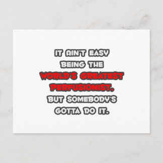 World’s Greatest Perfusionist Joke Postkarte