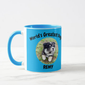 World’s Greatest Pet Custom Photo & Name Gift Mug Tasse