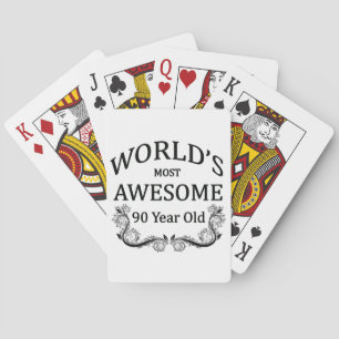 World’s Most Awesome 90 Year Old Spielkarten