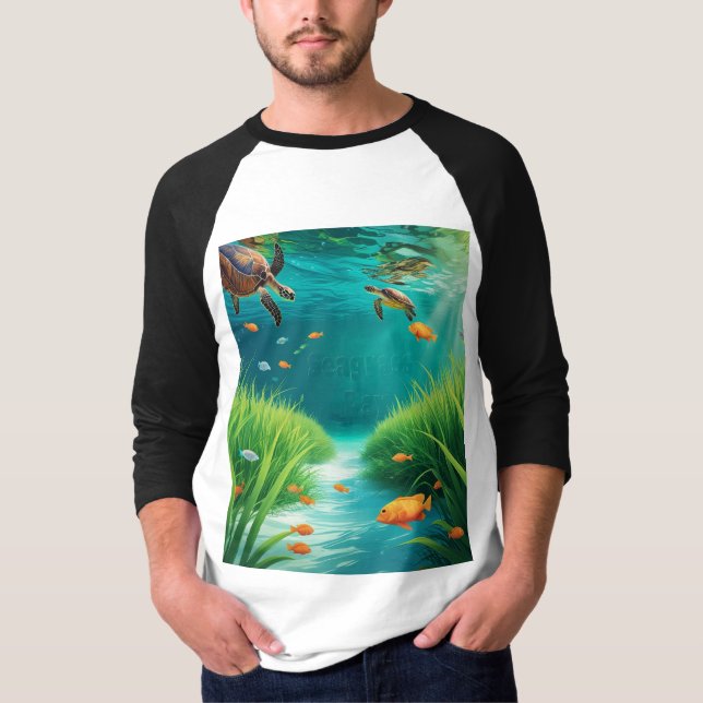 World Sea grass Day T-Shirt (Vorderseite)