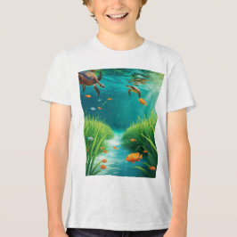 World Sea grass Day Tri-Blend Shirt