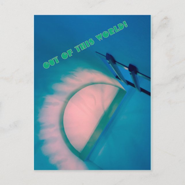 World space sky heavens Out of This World Postkarte (Vorderseite)