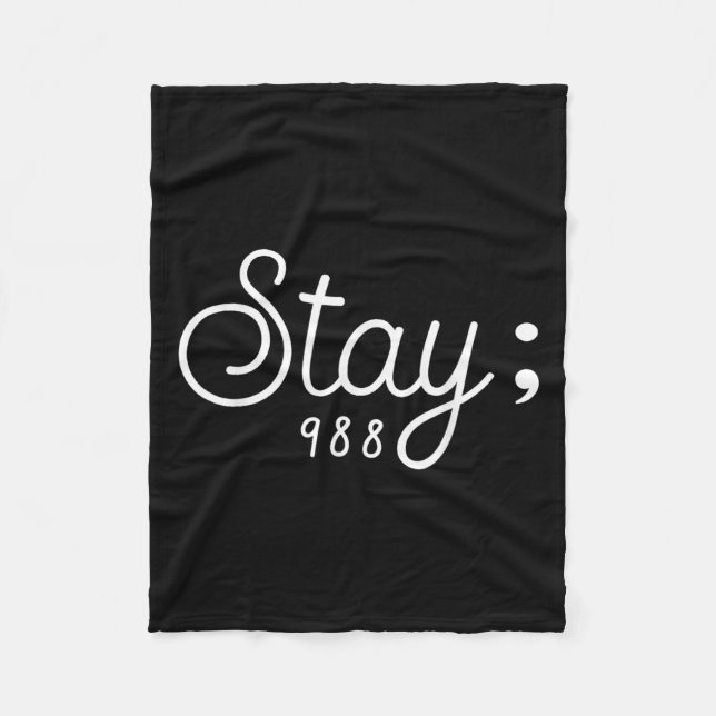 World Suicide Prevention Awareness Day Men Women S Fleecedecke (Vorderseite)