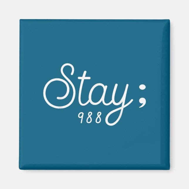 World Suicide Prevention Awareness Day Men Women S Magnet (Vorne)