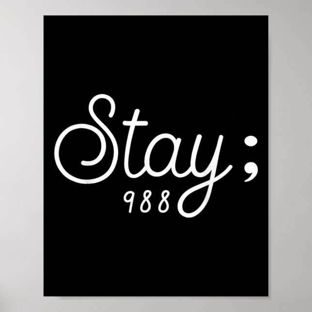 World Suicide Prevention Awareness Day Men Women S Poster (Vorne)