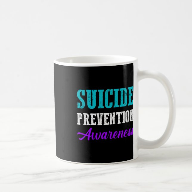 World Suicide Prevention Day Suicide Awareness  Kaffeetasse (Rechts)