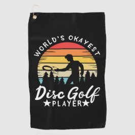 World Token Golf Player Golfhandtuch