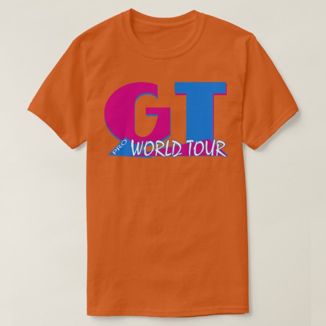 World Tour BMX Grafik T-Shirt (Design vorne)